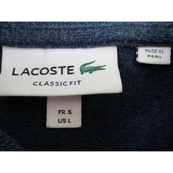 Lacoste Polo Shirt Mens Large Classic Fit Short Sleeve Alligator Preppy Golf - Picture 5 of 10